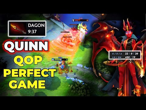 Quinn's Perfect Queen of Pain Game – Destroys KEz Mid Like a GOD! | Dota 2 7.38b
