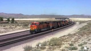 preview picture of video 'BNSF Cajon Subdivision - Barstow, CA'