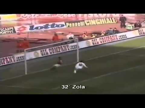 Serie A 1994-1995, day 22 Torino - Parma 0-2 (Zola, D.Baggio)