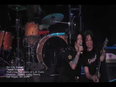 Sin City Sinners with Phil Lewis (L.A. Guns) iPod Video - Never Enough
