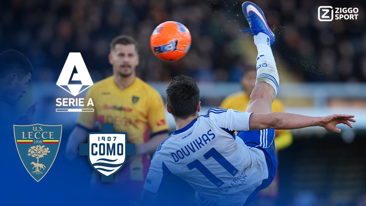 BIZARRE OMHAAL VAN OUD-UTRECHTER DOUVIKAS AFGEKEURD!😱😡| Lecce vs Como | Serie A 25/26 | Samenvatting