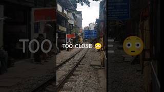 베트남 하노이 기찻길 (Nguyễn Thái Học) | Hanoi Old Quarter Railway #B…