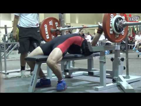 TAKAHARU EBIHARA | 2016 IPF OPEN RAW WORLD CHAMPIONSHIPS | (6/24/2016)