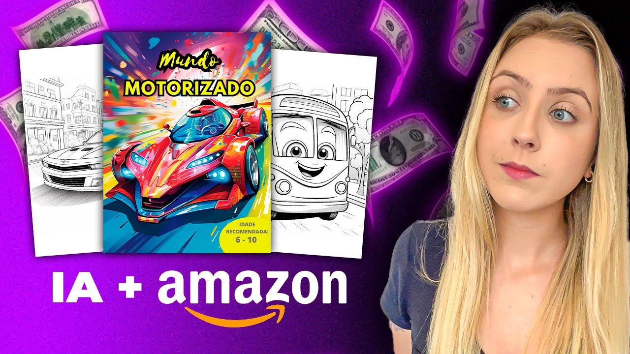 Criando Livros de Colorir com IA para Vender - TUTORIAL