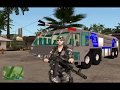 Rosenbauer Simba 8x8 GFLF Полиция ГУВД ОМОН г. Москва для GTA San Andreas видео 1