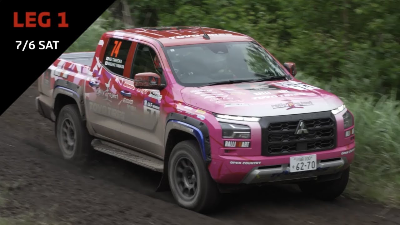 トライトン「竹岡圭、ラリーカムイ参戦!」