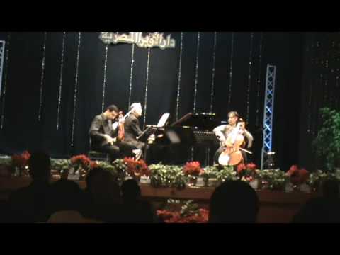 Piazzolla trio summer, by Yasser Ghoneem,Amany Ghonem and David Hales