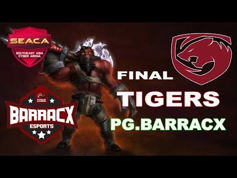 Tigers vs PG BarracX SEACA Grand Final Game 1 Highlights