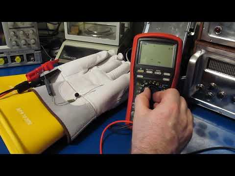 DMM input protection, PTC + surge resistor arc test