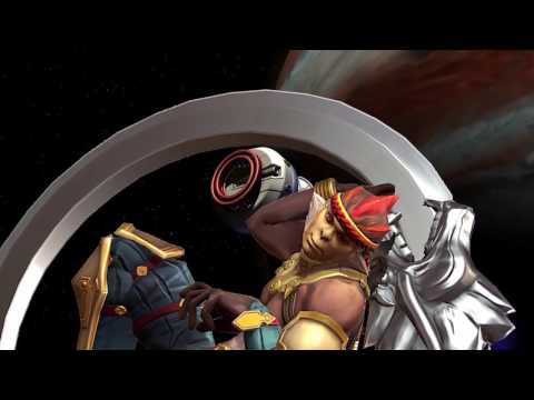 Ozo acrobounces to the stars.