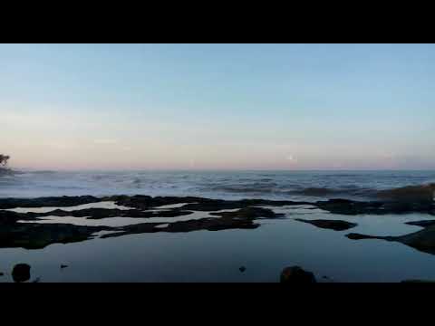 Early morning beach view