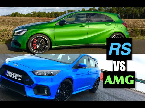 2016 Ford Focus RS VS Mercedes-AMG A45 - Inside Lane