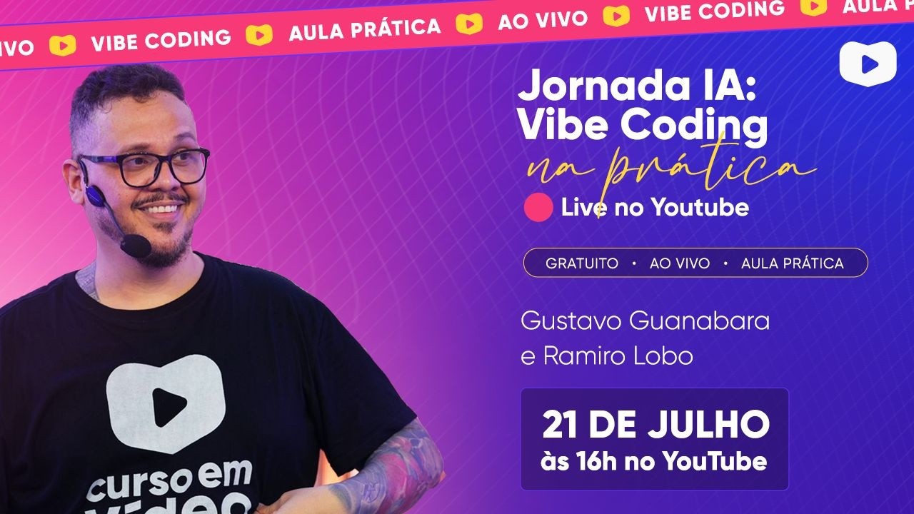 [LIVE] Vamos falar de vibe coding...