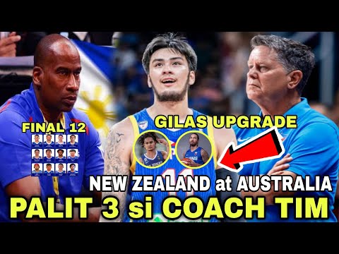 PALIT 3 GILAS si COACH TIM sa UPGRADE | GILAS FINAL 12 sa SEA GAMES | KAI SOTTO HEADING at JUAN GDL