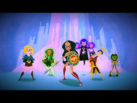 dc super hero girls opening with ben 10 omniverse galactic monsters theme