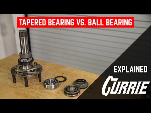 TAPERED BEARING VS. BALL BEARING | EXPLAINED