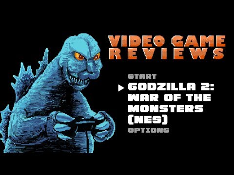 Godzilla 2: War of the Monsters (NES) - MIB Video Game Reviews Ep 2