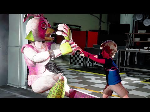 Gregory Gets His Brutal Revenge Against Chica (3rd Person View) - FNAF Security Breach