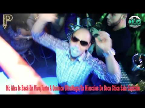 MC ALEX IS BACK_EN VIVO_JUNTO A "QUIMICO ULTRAMEGA" MIERCOLES DE BOCACHICA
