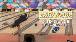 So Close! Finishing 2nd at Mid-Summer Classic Tournament