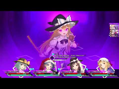 Labyrinth of Touhou Tri: LV28 Kirisame Marisa (Blind Playthrough / Lunatic Difficulty)