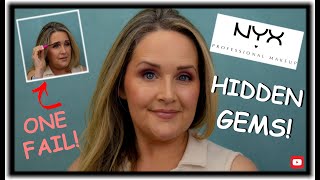 MOST AMAZING AFFORDABLE Makeup at the DRUGSTORE | One Brand Tutorial - NYX | Over 50!