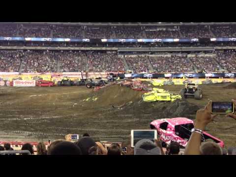 Max d double backflip attempt MetLife 2013