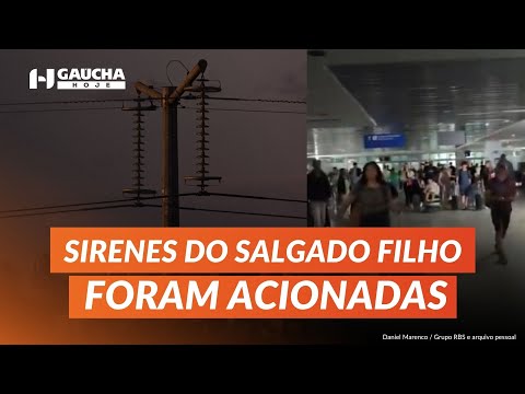 APAGÃO MISTERIOSO NO BRASIL causa falta de luz no Litoral Norte e aeroporto | Gaúcha Hoje