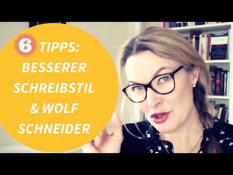 6 Schreibtipps für besseren Stil & Wolf Schneider (NaNoWriMo Tag 16)