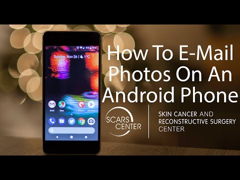 How To Email Photos With Your ANDROID PHONE || Telehealth Appointments with SCARS Center