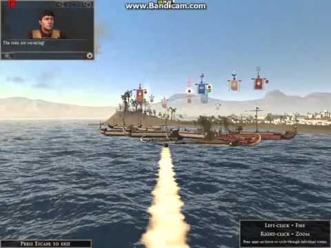 Total war Rome 2 naval battle