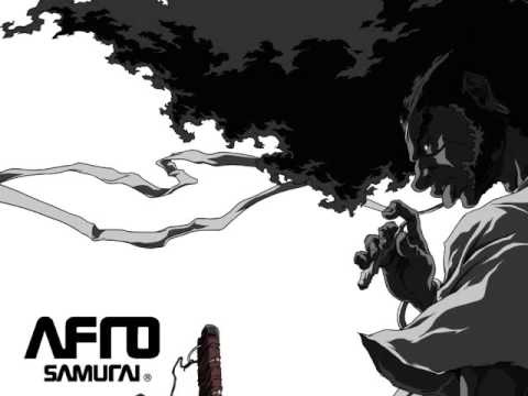 Afro Samurai Mid air fight  black knight - caught up remake