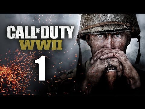 Call of Duty: WW2 - Gameplay Walkthrough Part 1 [Mission 1: D-DAY] THE BEGINNING - Commentary