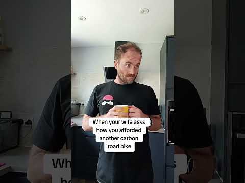 I don't want to discuss how I paid for my new bike..