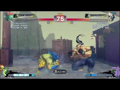 Super Street Fighter 4 Arcade Edition - Xbox 360 - Ranked Match - Blanka vs. Sagat