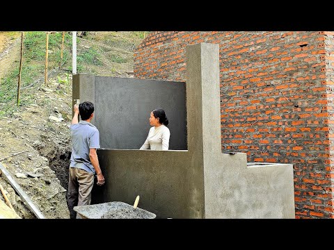 A Small Kitchen Slowly Comes To Life | Trieu Dung's Offgrid House Nearly Finished