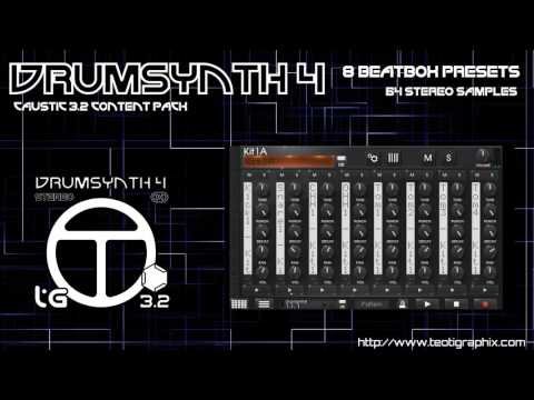 Caustic 3.2 DrumSynth Pack 4 Video