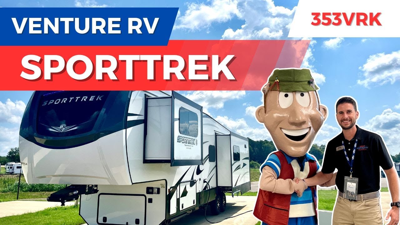 2025 Venture RV Sporttrek Touring Edition 353VRK | ALL-NEW REAR KITCHEN FIFTH WHEEL!!