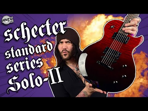 Schecter Solo-II Standard Blood Burst image 5