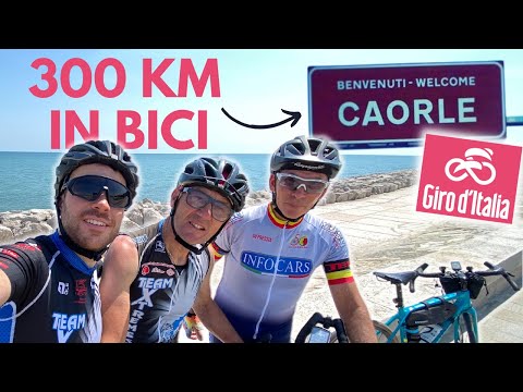 Sulle tracce del GIRO D'ITALIA - 300 km in bicicletta in 13h