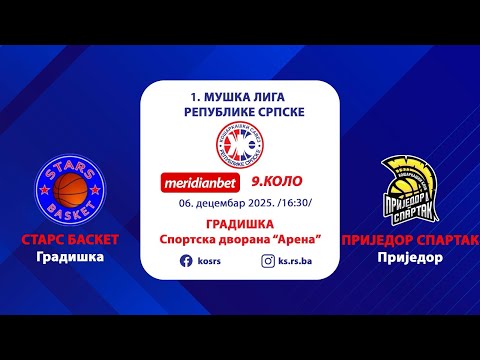 KK STARS BASKET - KK PRIJEDOR SPARTAK