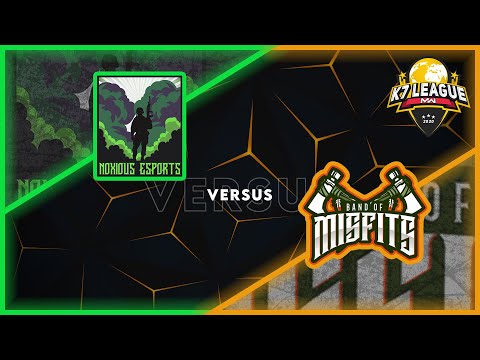 K7 League Season 2 E2 Week 3 - Round 1 M1: Band of Misfits vs Noxious eSports