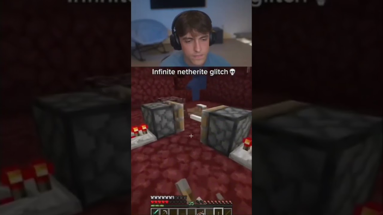 Donutsmp.net Coconut reacts to infinite netherite glitch! 🤯 #drdonutt #drdonut #donutsmp