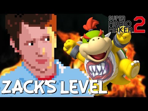 BOWSER JR.'S CASTLE (ZACKSCOTT'S LEVEL) | Super Mario Maker 2 Gameplay