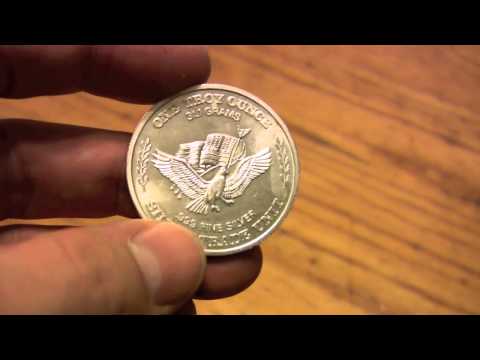 Silver Bullion Bug - 1 ounce Tall Ship Silver Trade Unit 31.1 grams Round