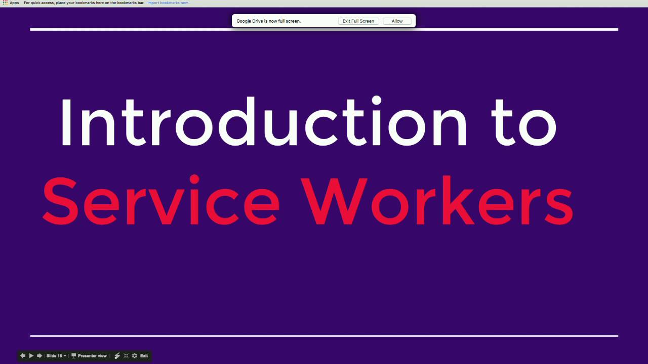 DrupalCon New Orleans 2016: Service Workers Internals