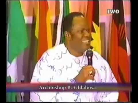 ARCHBISHOP BENSON IDAHOSA, RESPONSIBILITY OF CHRISTIAN LEADERS IN THIRD WORLD NATIONS..