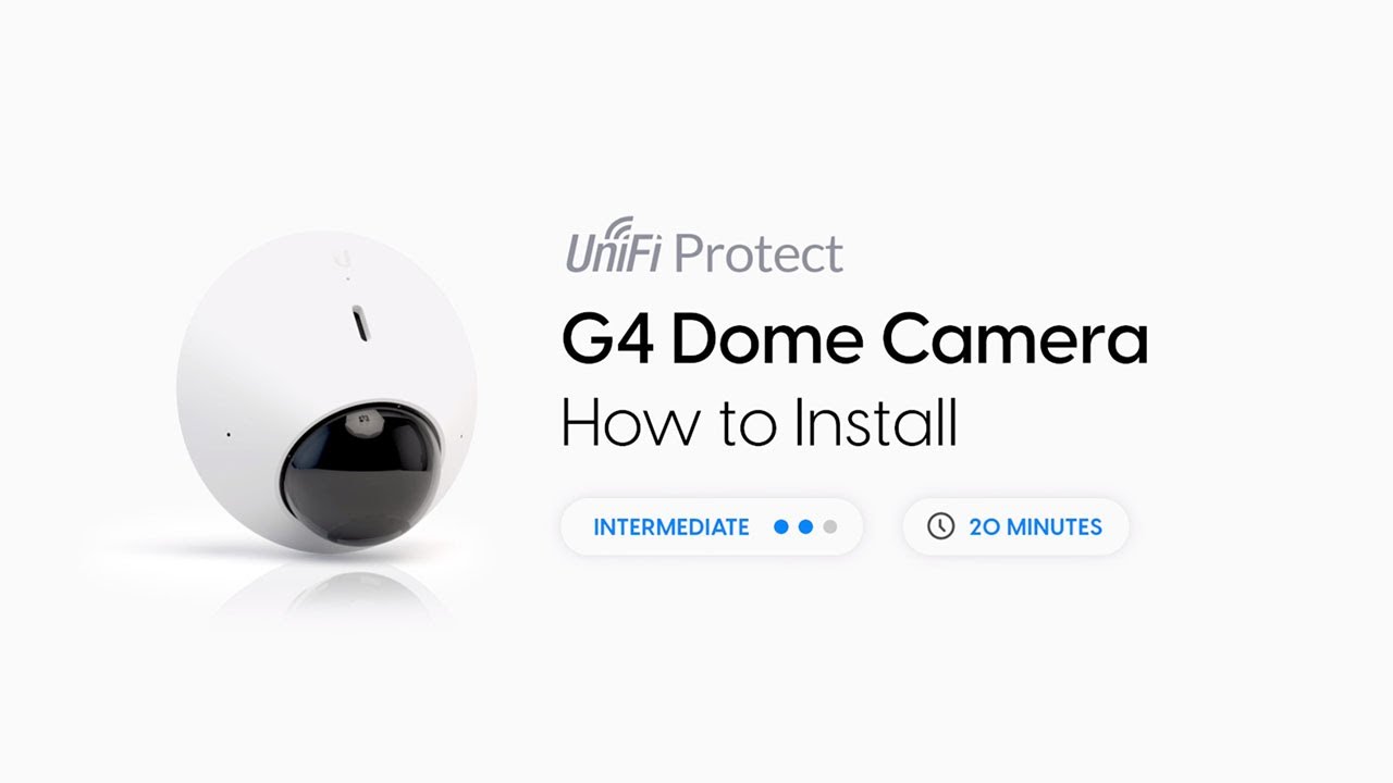 Ubiquiti Caméra réseau UVC-G4-DOME