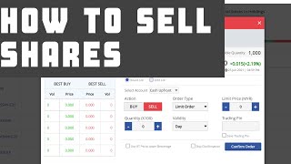 How to Sell Shares on Rakuten Trade (Profiting from the Market with only RM50)