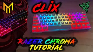 CLIX Themed Razer Chroma Proflile | Keyboard Lighting
